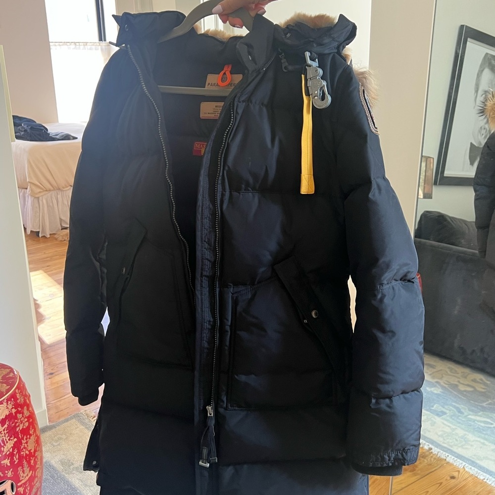 Parajumpers Puffer Coat with Fur Hood - Picture 2 of 13